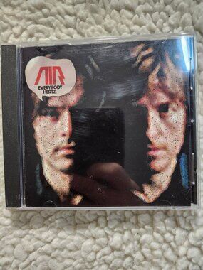 Air Everybody Hertz CD 2002 Remixes Source Virgin Made in Canada Barcode Back